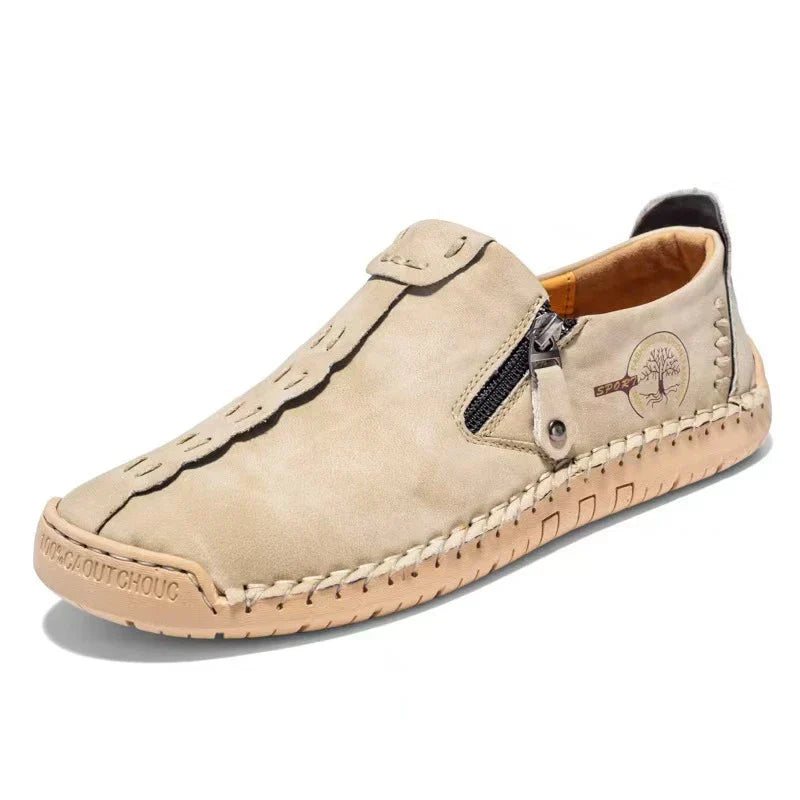 Calzado Artesanales Cuero Sin Cordones