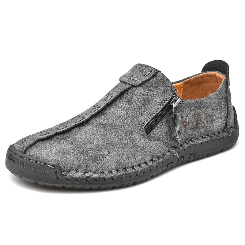 Calzado Artesanales Cuero Sin Cordones